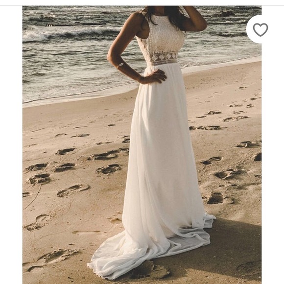 Boho-GLAM Wedding Dress